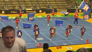 Whiteland Community High School, “Warriors”. Whiteland, Indiana. Cheerleading