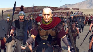 Caesar's Army Attacks Sparta - 6,000 Spartans Vs 30,000 Romans - Total War Huge Cinemic
