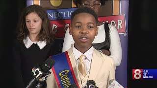 Connecticut's Kid Governor gets inaugurated