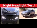 2021 Toyota Venza Hybrid Headlight Test