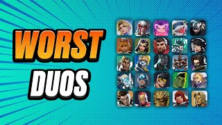 The WORST Hero Combos in Marvel Rivals (Stop Throwing)