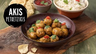 Curry Chicken Meatballs | Akis Petretzikis