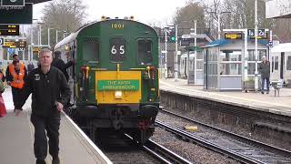 Thumper 1001 and a 66 at Redhill