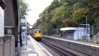 GBRf Class 73141 'Charlotte' + 73136 'Mhairi' Pass Meopham With 1 tone 27/08/22