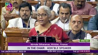 Budget 2023 | Nirmala Sitharaman on Government Schemes
