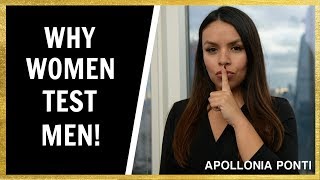 Why Women Test Men | 4 (Secrets) To Pass Her Shit Test!