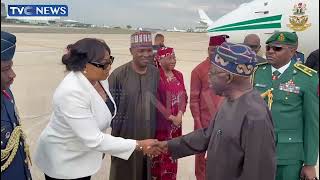 BREAKING: President Tinubu Arrives In Paris Ahead Of Global Financial Pacts Summit