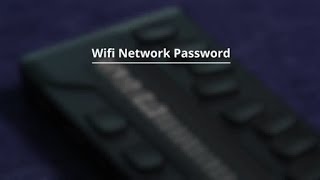 How to Import a Wifi Network Configuration