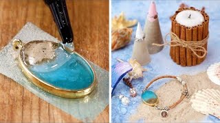 15 Stunning Resin and Jewelry Crafts and DIYs