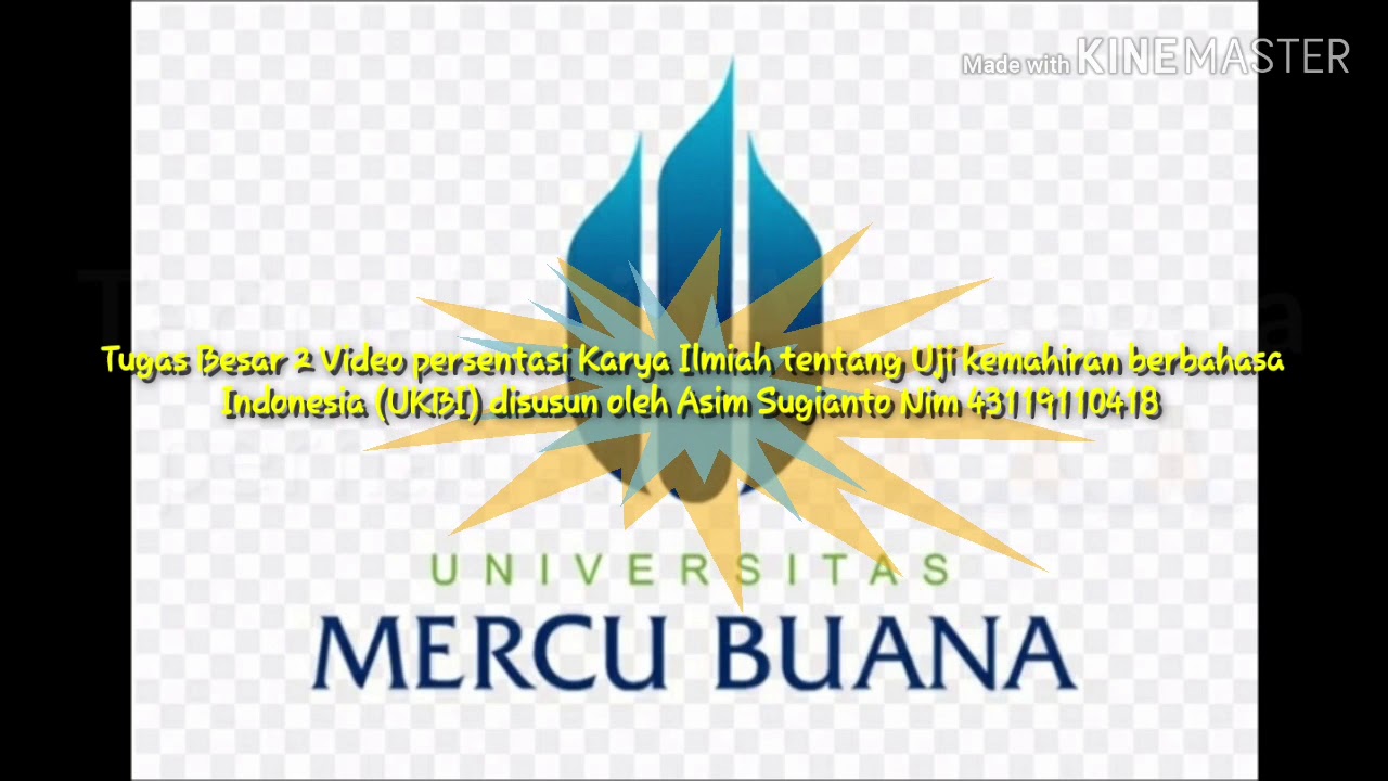 Tugas Besar II Video Karya Ilmiah B.indonesia Tentang UKBI - YouTube