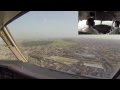 ATR 42 Flight Africa Lome Togo - Lagos Nigeria - Pilot's Eye