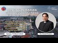 Renungan Harian HKBP Ressort Sutoyo (Selasa, 19 Maret 2024) oleh Pdt. Yahaziel Panjaitan, M.Si