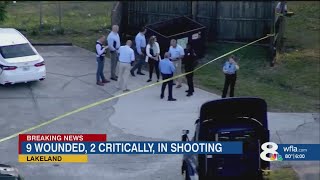 Lakeland shooting leaves 9 injured, police investigating