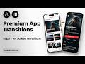 Build Premium App Transitions with Expo Router | React Native Screen Transitions for Beginners