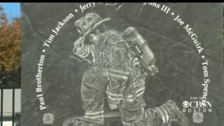 New Memorial In Worcester Honors Firefighters Killed In Line Of Duty