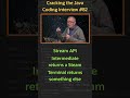 Difference between and intermediate and a terminal operation? - Cracking the Java Coding Interview