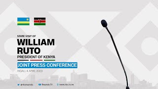 🔴LIVE: State Visit of William Ruto, President of Kenya | Joint Press Conference
