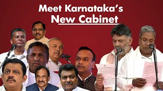 Karnataka Cabinet: Meet 8 new cabinet ministers; Siddaramaiah, Shivakumar take oath | DNA India News