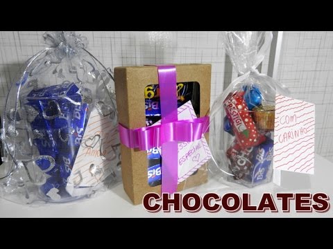 PRESENTES COM CHOCOLATES | Dicas Para Presentear - Por Sil Soares - YouTube