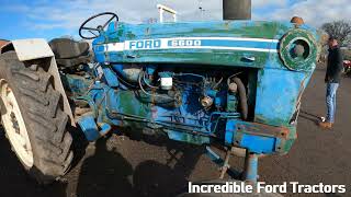 1980 Ford 6600 Utility 4.2 Litre 4-Cyl Diesel Tractor (82 HP)