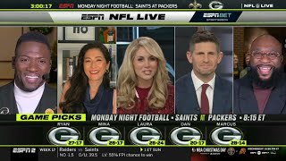 NFL LIVE | No chance for Saints! - 100% ESPN picks Packers win NFL Week 16 to clinch playoff spot