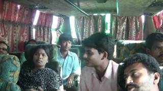 ACF members Song in Freedom fighters Bus Yathra for Telangana