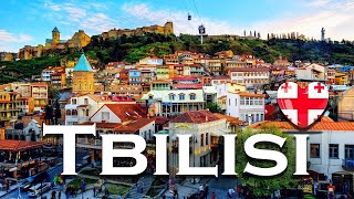 4K Georgia - Tbilisi City Walking Tour - Bus Tour - Live Music - ულამაზესი თბილისი, საქართველო