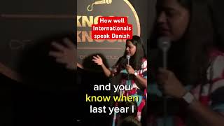 How Well Internationals Speak Danish in Denmark |  #denmark #comedy #standup