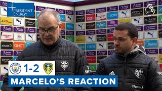 “We deserved to win, we made a big effort” | Marcelo Bielsa reaction | Man City 1-2 Leeds United