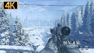 Winter Sniper Mission | PS5 | Call of Duty Modern Warfare 2 Remastered | 4K