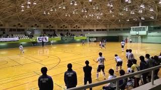 2016/02/24 FFCカレッジフットサルリーグ1部昇格戦 順天堂大学GAZIL 2nd