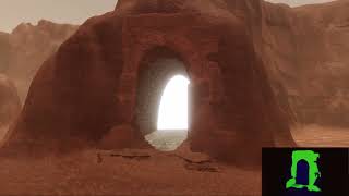 Unity, using decals as mask for object or post-processing shader. Canyon Demo