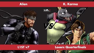 L1ST v7 - Losers Quarterfinals: Alien vs. K. Karma