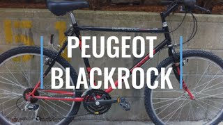 Peugeot Blackrock Vintage Steel Mountain bike early 90's