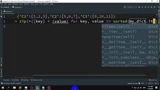 How to Print a dictionary in table format in python