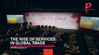 The rise of services in global trade