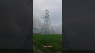 அதிவேக காற்றினால்🌪️ கீழே விழும் EB TOWER