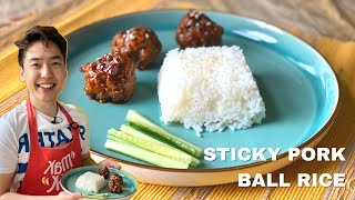 Malaysian Sticky Pork Ball Rice | Mak Tok \u0026 @Ocado