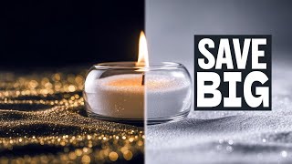 I Tried Budget Candle Sand And It Was AMAZING!