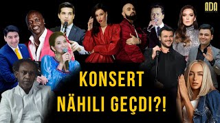 Daşary ýurt aýdymçylardan düzülen konsert nähili geçdi? #turkmenistan #adaproduction #akon