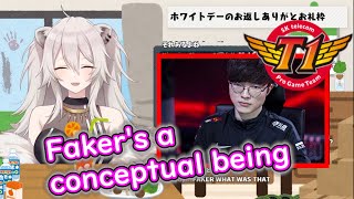 The Faker is a legend - League of Legends - Shishiro Botan【 Hololive ▷ Eng sub】