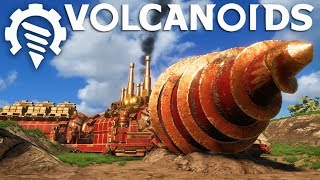 DRILLS, VOLCANOES, SURVIVAL, OH MY! Volcanoids Gameplay Part 1