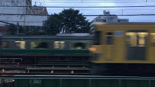 【さいきょうせん、せいぶせん】埼京線 E233系、西武新宿線 2000系@高田馬場〜西武新宿