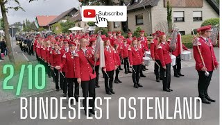 Bundesschützenfest in Ostenland/Delbrück September 2022 großer Festumzug Parade Bundesfest Teil 2/10