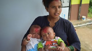 Avash \u0026 Adarsh rice feeding ceremony