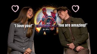 Tom Holland and Zendaya being a cute couple for 7 minutes straight