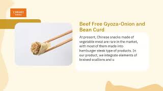 Beef Free Gyoza-Onion and Bean Curd | CHI MEI FROZEN FOOD CO., LTD. | Taiwantrade