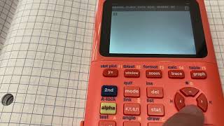How to do fractions on a TI-84 plus ce python graphing calculator