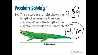 1-6 Round Decimals