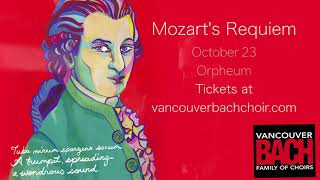 Mozart Requiem - Oct 23 - Orpheum - 7:30pm